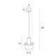 Pendule, Lustre suspendate - Lustra suspendata LED moderna Signature C