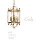 Candelabre, Lustre - Lustra suspendata LUX realizata manual Emily 5L