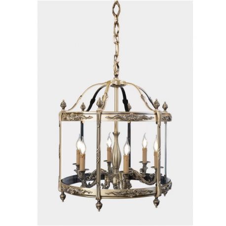 Candelabre, Lustre - Lustra suspendata LUX realizata manual Emily 6L