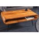 Masute Living - Masuta design industrial vintage Alpha 90cm Sheesham stone
