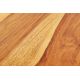 Masute Living - Raft pentru sticle vin/ Masuta laterala CUBUS 40cm sheesham