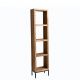Biblioteci-Rafturi - Raft deschis de perete sau separator camera IRON CRAFT 180x40cm Mango