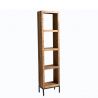Raft deschis de perete sau separator camera IRON CRAFT 180x40cm Mango