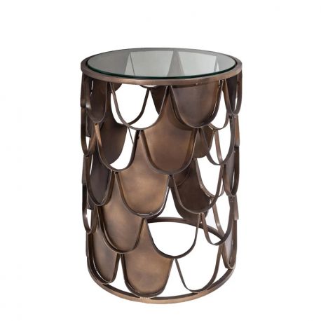 Masute Living - Masuta auxiliara design unicat Abstract 55cm