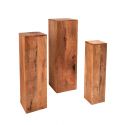 Set de 3 coloane decorative Makassar Mango