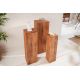 Masute Living - Set de 3 coloane decorative Makassar Mango