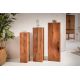 Masute Living - Set de 3 coloane decorative Makassar Mango
