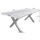Mese dining - Masa design industrial WILD 160cm, gri
