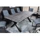 Mese dining - Masa design industrial WILD 200cm, gri