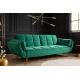 Canapele - Canapea extensibila BOUTIQUE 215cm verde/ auriu