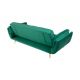Canapele - Canapea extensibila BOUTIQUE 215cm verde/ auriu