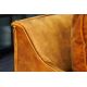 Canapele - Canapea confortabila Heaven 205cm, catifea galben mustar