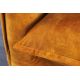 Canapele - Canapea confortabila Heaven 205cm, catifea galben mustar