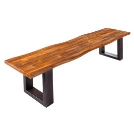 Banchete-Tabureti - Banca design industrial Genesis 180cm, salcam
