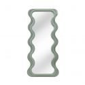 Oglinda de perete design modern CURVY 160cm, verde salvie