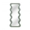 Oglinda de perete design modern CURVY 160cm, verde salvie