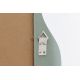Oglinzi - Oglinda de perete design modern CURVY 160cm, verde salvie