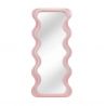 Oglinda de perete design modern CURVY 160cm, roz