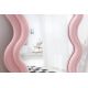 Oglinzi - Oglinda de perete design modern CURVY 160cm, roz