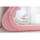 Oglinzi - Oglinda de perete design modern CURVY 160cm, roz