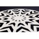 Masute Living - Masuta auxiliara design unicat Bone Inlay 45cm