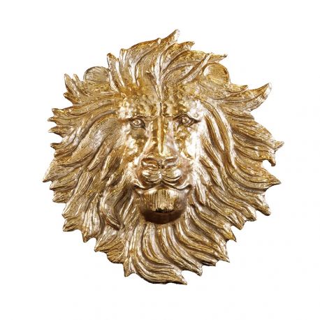 Decoratiuni perete - Decoratiune perete WILDLIFE LOWE 60cm auriu