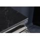 Console - Consola MODERN BAROCK 140cm crom/ negru