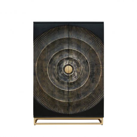 Comode - Bufet/ Bar design vintage GOLDEN SUNSET 140cm Mango