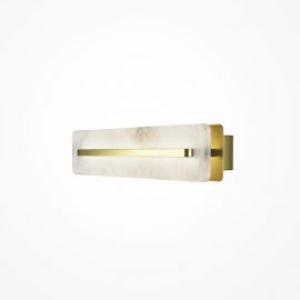 Aplice, corpuri de iluminat pentru pereti - Aplica LED design modern luxuriant Albatre L-40cm