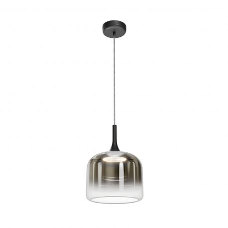 Pendule, Lustre suspendate - Lustra/Pendul LED design modern Spirito negru