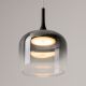 Pendule, Lustre suspendate - Lustra/Pendul LED design modern Spirito negru