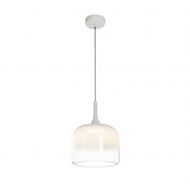 Pendule, Lustre suspendate - Lustra/Pendul LED design modern Spirito alb