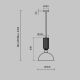 Pendule, Lustre suspendate - Lustra/Pendul LED design modern Antic