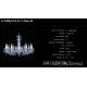 Lustre Cristal Bohemia - Lustra cu 12 brate, cristal Bohemia L11 006/12/1-A, F 1 floor