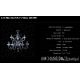 Lustre Cristal Bohemia - Lustra 12 brate cristal Bohemia, L11 901/12/3-H, F 2 floor