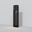 Stalp LED design modern IP54 Porte H-68cm lemn inchis