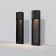 Stalpi - Stalp LED design modern IP54 Porte H-68cm lemn inchis