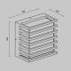 Aplice - Aplica de perete LED iluminat exterior IP65 Street