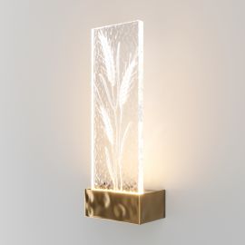 Aplice, corpuri de iluminat pentru pereti - Aplica LED design modern Ornat alama