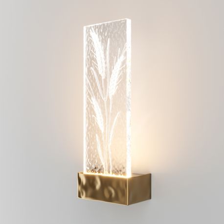 Aplice, corpuri de iluminat pentru pereti - Aplica LED design modern Ornat alama
