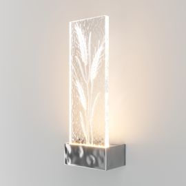 Aplice, corpuri de iluminat pentru pereti - Aplica LED design modern Ornat crom