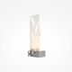 Aplice, corpuri de iluminat pentru pereti - Aplica LED design modern Ornat crom