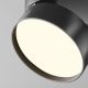 Plafoniere cu spoturi, Spoturi aplicate - Spot LED aplicat directionabil Onda negru 3000K