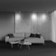 Plafoniere cu spoturi, Spoturi aplicate - Spot LED aplicat directionabil Onda alb 3000K