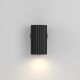 Aplice, corpuri de iluminat pentru pereti - Aplica ambientala stil minimalist Calipso negru