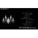Aplice Cristal Bohemia - Aplica cristal Bohemia cu 5 brate, N21 006/05/1-A