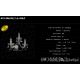 Aplice Cristal Bohemia - Aplica cristal Bohemia cu 3 brate, N21 006/03/1-A