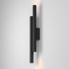 Aplica LED ambientala stil minimalist Calipso 24W negru