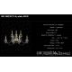 Aplice Cristal Bohemia - Aplica cristal Bohemia cu 7 brate, N21 009/07/1-A, wide