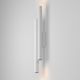 Aplice, corpuri de iluminat pentru pereti - Aplica LED ambientala stil minimalist Calipso 24W alba